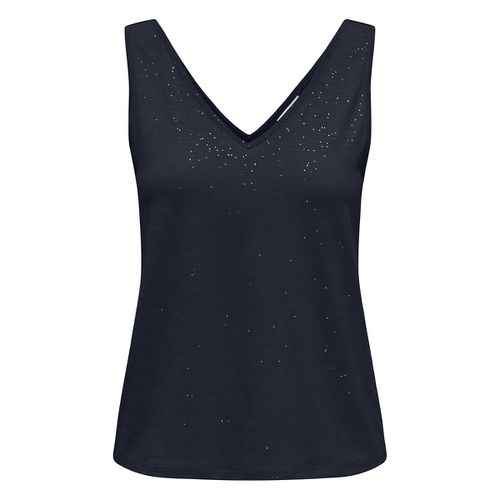 T-shirt Senza Maniche Effetto Brillante Donna Taglie S - jdy - Modalova