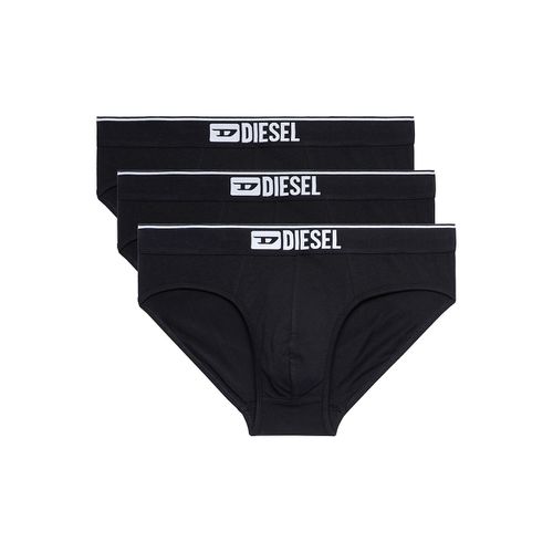 Confezione Da 3 Slip Tinta Unita Uomo Taglie S - diesel - Modalova