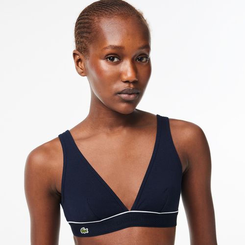 Brassiere Triangolo In Cotone Taglie XS - lacoste - Modalova