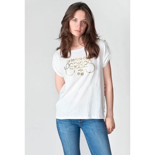 T-shirt con logo brillante - LE TEMPS DES CERISES - Modalova