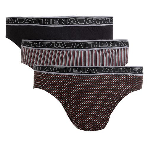 Confezione da 3 slip puro cotone, TONIC - ATHENA - Modalova