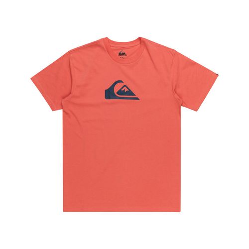 T-shirt maniche corte girocollo con logo - QUIKSILVER - Modalova