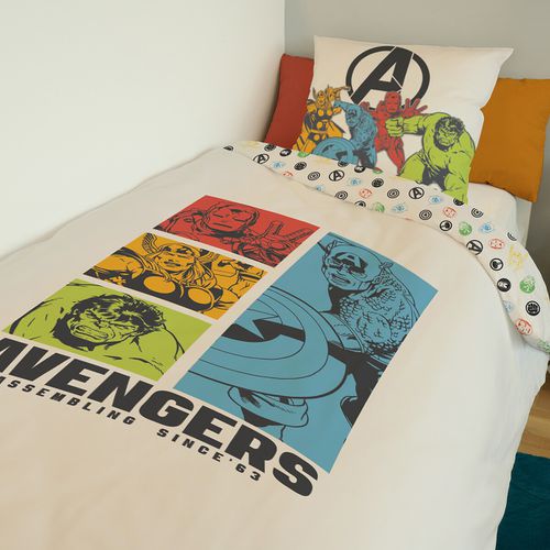 Parure Da Letto Cotone, Quatuor Taglie 140 x 200 cm - avengers - Modalova