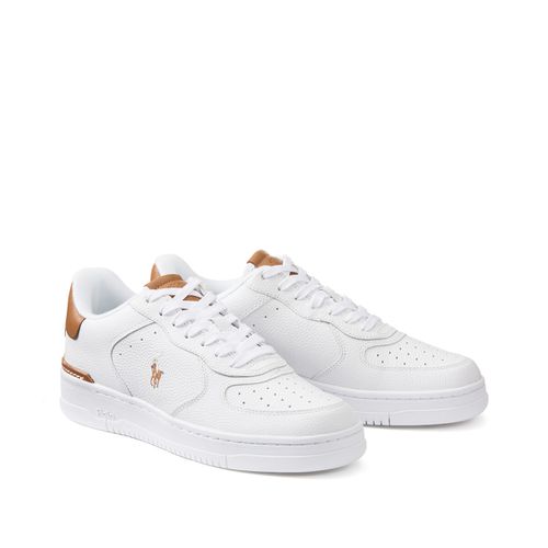 Sneakers In Pelle Masters Court Uomo Taglie 41 - polo ralph lauren - Modalova