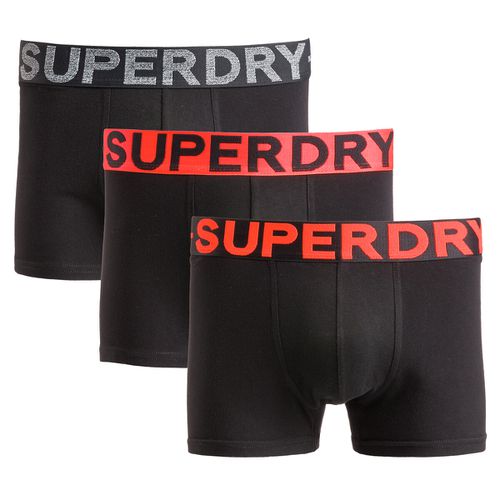 Confezione da 3 boxer tinta unita - SUPERDRY - Modalova