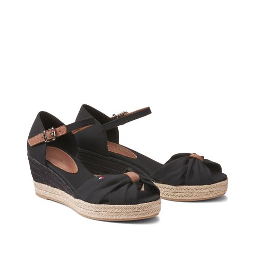 Sandali Open Toe Con Tacco A Zeppa Donna Taglie 37 - tommy hilfiger - Modalova