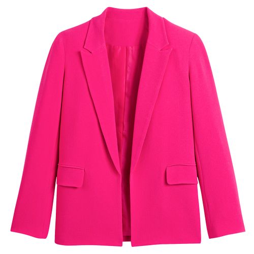 Blazer ampio, senza bottoni, in crêpe - LA REDOUTE COLLECTIONS - Modalova