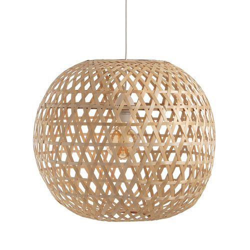 Lampadario a sfera bambù, CORDO - LA REDOUTE INTERIEURS - Modalova