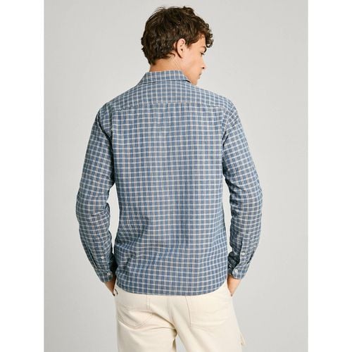 Camicia dritta cotone lino - PEPE JEANS - Modalova