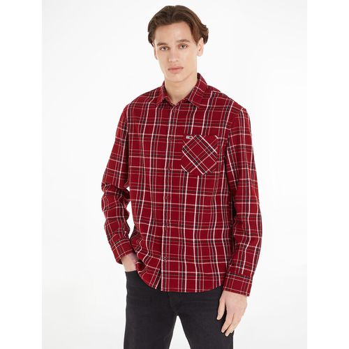 Camicia Dritta A Quadri Uomo Taglie XS - tommy jeans - Modalova