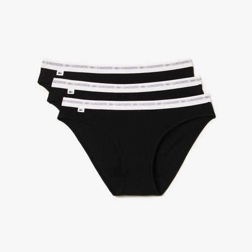 Confezione Da 3 Culotte In Cotone Taglie XS - lacoste - Modalova