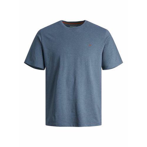 T-shirt girocollo, logo al petto - JACK & JONES - Modalova