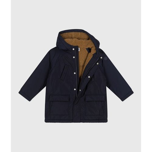 Parka con cappuccio foderato sherpa - PETIT BATEAU - Modalova