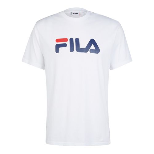 T-shirt A Maniche Corte Con Grande Logo Foundation Uomo Taglie XS - fila - Modalova