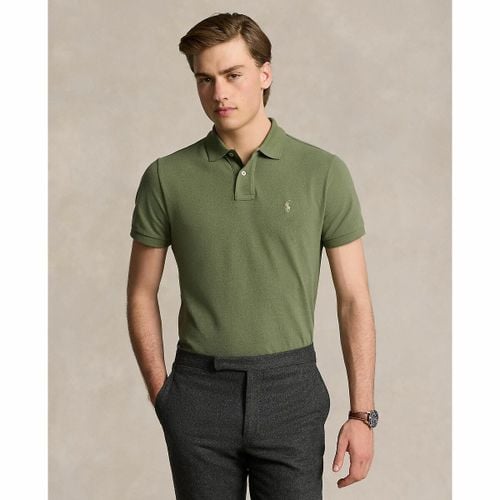 Polo Maniche Corte Slim Cotone Basic Mesh Uomo Taglie M - polo ralph lauren - Modalova