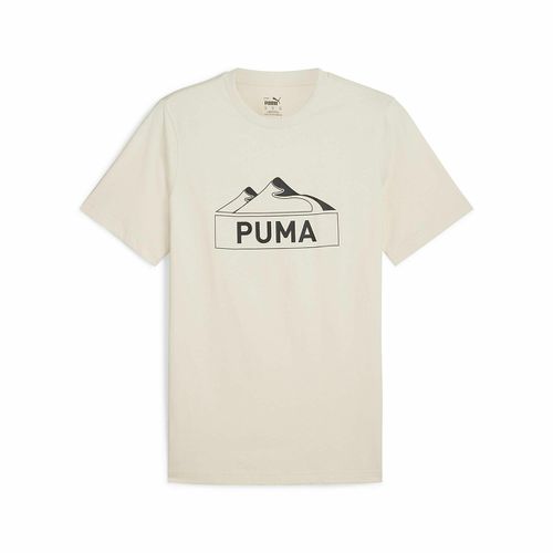 T-shirt maniche corte con maxi logo - PUMA - Modalova