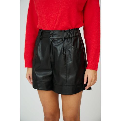 Shorts in similpelle - SEE U SOON - Modalova