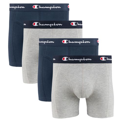 Confezione Da 4 Boxer Tinta Unita Basic Uomo Taglie S - champion - Modalova