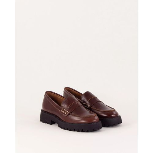 Mocassini Pelle Suola Platform Barcelo Donna Taglie 39 - sessun - Modalova