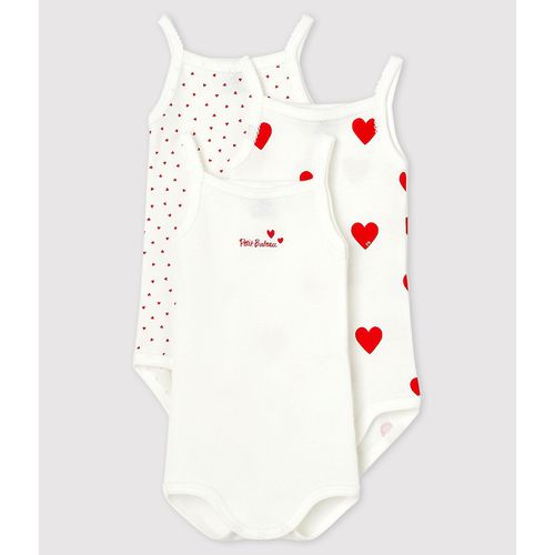 Confezione Da 3 Body Con Spalline Taglie 3 mesi - 60 cm - petit bateau - Modalova