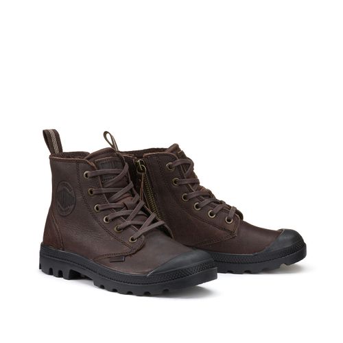 Stivaletti Pampa Hi Zip In Pelle Uomo Taglie 41 - palladium - Modalova