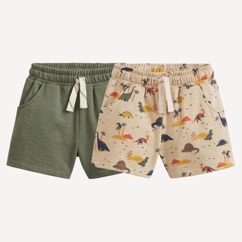 Confezione da 2 shorts in felpa - LA REDOUTE COLLECTIONS - Modalova