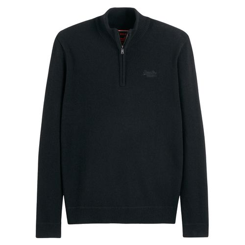 Maglione Cerniera Al Collo Essential Uomo Taglie L - superdry - Modalova