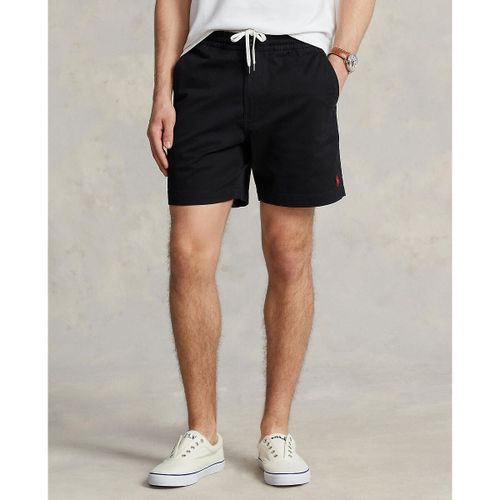 Shorts Dritto In Cotone Stretch Prepster Uomo Taglie L - polo ralph lauren - Modalova