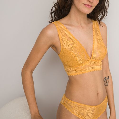 Reggiseno bralette in pizzo riciclato - LA REDOUTE COLLECTIONS - Modalova