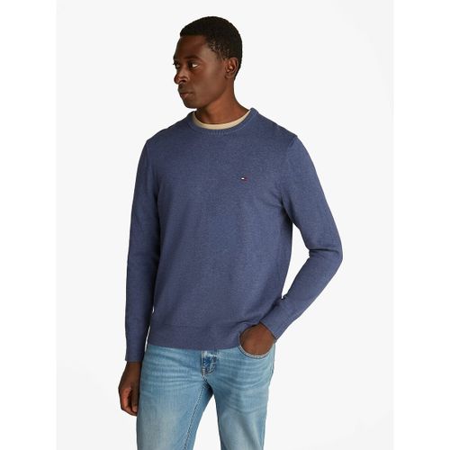 Maglione girocollo in cotone - TOMMY HILFIGER - Modalova