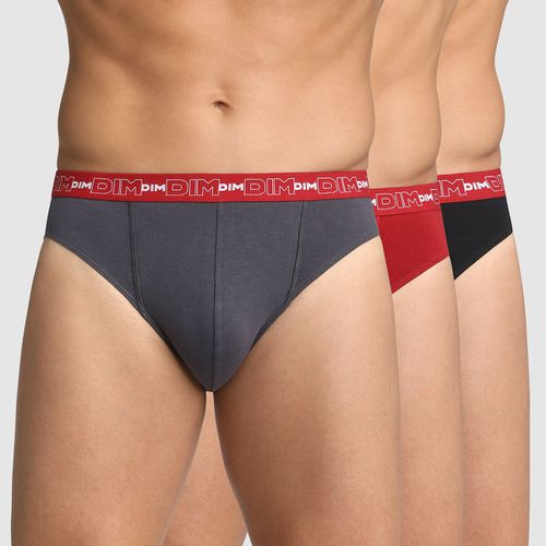 Confezione Da 3 Slip Cotone Stretch Uomo Taglie 3XL - dim - Modalova