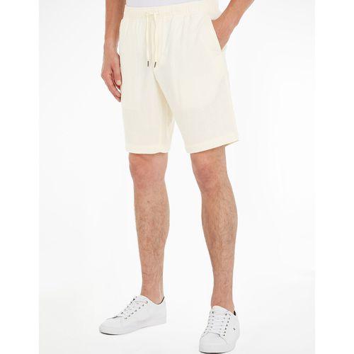 Shorts In Lino Harlem Uomo Taglie W36 (US) - 50 (IT) - tommy hilfiger - Modalova