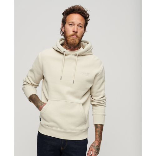 Felpa Con Cappuccio Logo Essential Uomo Taglie XXL - superdry - Modalova