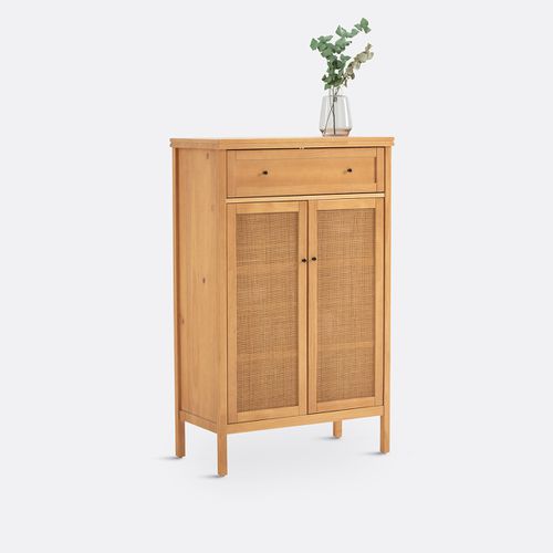 Mobile Credenza Pino Massello E Vimini, Gabin - la redoute interieurs - Modalova