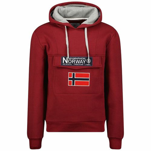 Felpa Con Cappuccio Con Logo Gadrien Uomo Taglie XXL - geographical norway - Modalova