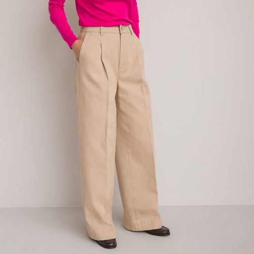 Pantaloni Chino Larghi Donna Taglie 40 (FR) - 44 (IT) - la redoute collections - Modalova