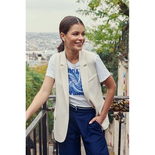 Giacca Tailleur Casual Senza Maniche Vidas Donna Taglie 1(S) - la petite etoile - Modalova