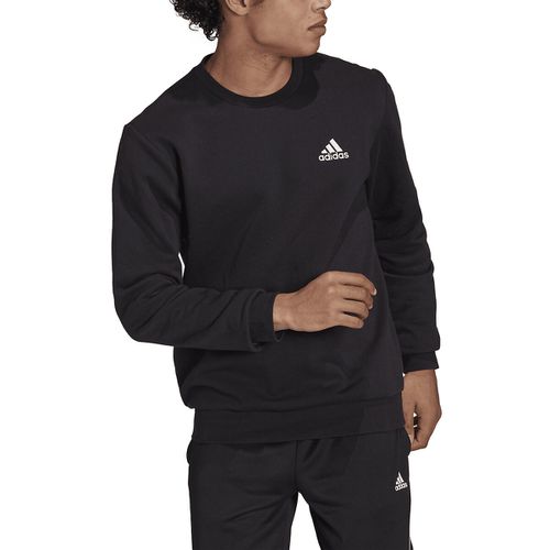 Felpa-shirt Girocollo Essentials Fleece Uomo Taglie L - adidas sportswear - Modalova