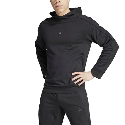 Felpa Con Cappuccio Da Yoga Logo Dietro Uomo Taglie S - adidas performance - Modalova