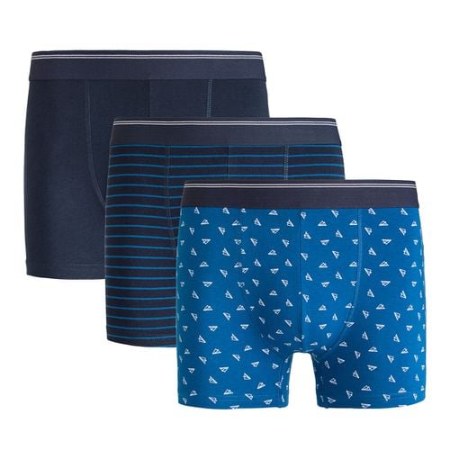 Confezione da 3 boxer, in cotone biologico - LA REDOUTE COLLECTIONS - Modalova