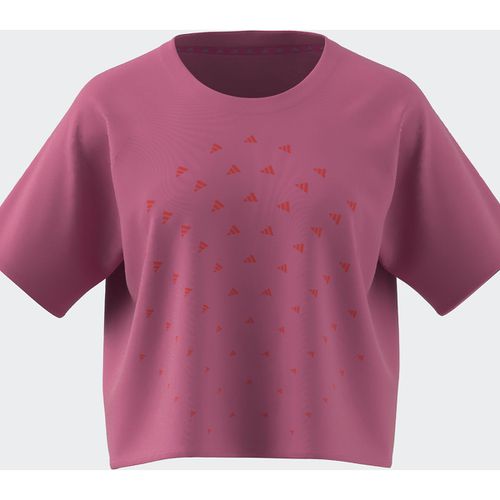 T-shirt Da Training Brand Love Donna Taglie XS - adidas performance - Modalova