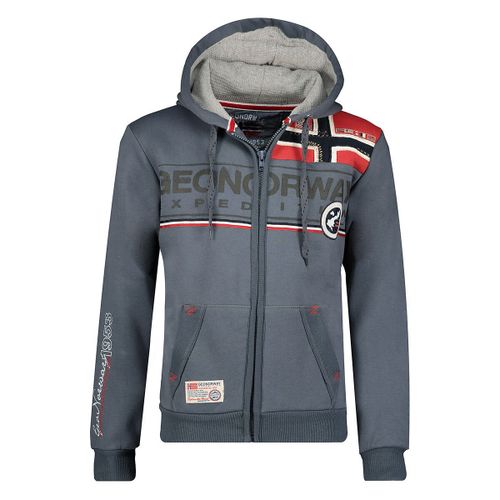 Felpa Con Cappuccio Stampata Flipper Uomo Taglie L - geographical norway - Modalova