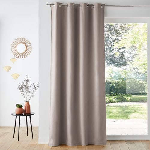 Tenda Oscurante Lino/cotone Occhielli Taïma Taglie 260 x 145 cm - la redoute interieurs - Modalova