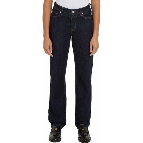 Jeans Taglio Straight Denim Stretch Donna Taglie W26 (US) - 40 (IT) - tommy hilfiger - Modalova