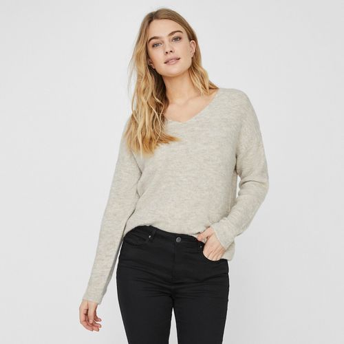 Pull Scollo A V In Morbida Maglia Donna Taglie L - vero moda - Modalova