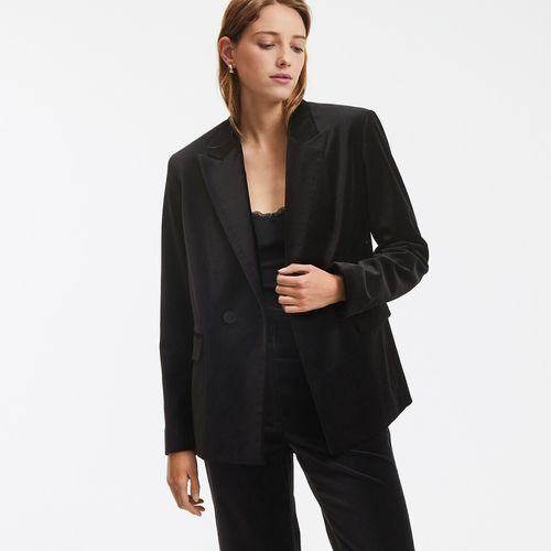 Blazer in velluto, taglio ampio, Signature PAULE - LA REDOUTE COLLECTIONS - Modalova