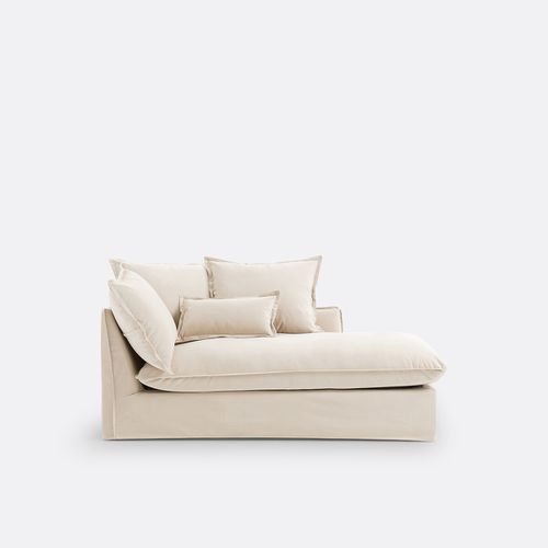 Chaise longue destra velluto, Odna - LA REDOUTE INTERIEURS - Modalova