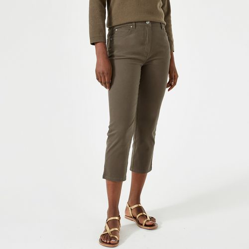 Pantaloni Cropped Sargia Stretch Donna Taglie 52 (FR) - 56 (IT) - anne weyburn - Modalova