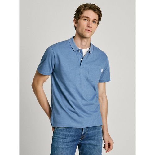 Polo Dritta Con Tasca Uomo Taglie M - pepe jeans - Modalova