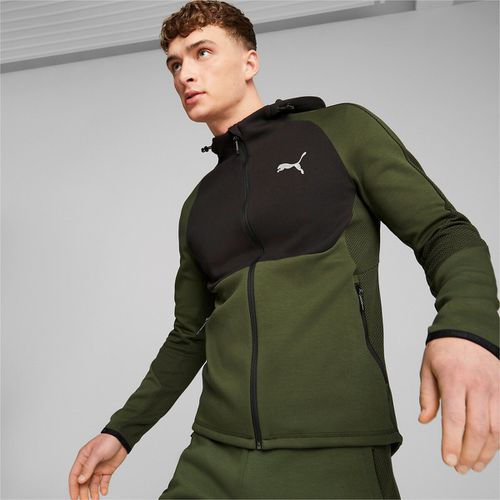 Felpa Evostripe Full-zip Hoodie Uomo Taglie XXL - puma - Modalova